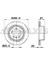 Fren Diski Arka Havalı Omega B 2.6 V6 / 3.2 V6 09 / 00 07 / 03 Omega B Kombı 2.6 V6 / 3.2 V6 09 / 00 07 / 1