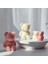 Epoksi Silikon Taş Tozu Beton Mum Kalıbı Büyük Boy Sevimli Ayıcık Kalıbı 7.8X7X6.7 cm 2