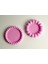 Elite Dekoratif Pembe Bubble Tabak Seti (2'li) 1 Adet 2