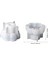 Epoksi Silikon Bubble Misketli Taş Tozu Beton Şamdanlık Mum Tutucu Kalıbı 6 cm 2
