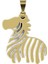 14 Ayar Altın Kolye Ucu Zebra GM5850 1 gr 2