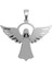 925 Ayar Gümüş Kolye Melek SM5987 2