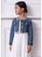 Abel&lula Kız Çocuk Mavi Denim Çeket 5369 3