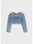 Abel&lula Kız Çocuk Mavi Denim Çeket 5369 4