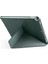 Apple Ipad Uyumlu 10.2 Inc 9. Nesil Kılıf Kalemlikli Premium Standlı Katlanabilir Kılıf Trifolding 4