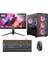 DRX7083 Ryzen 5 7600 32GB Ddr5 Ram 1tb Nvme 8gb RTX4060 27 Inç 240Hz Curved Oyun Hazır Sistem 1