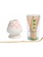 Matcha Çay Teli Set Bambu Çırpma Teli + Bambu Kaşık + Seramik Çırpma Tutucu Siyah (Yurt Dışından) 1