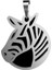 925 Ayar Gümüş Kolye Zebra SM5830 2