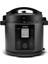 Cooker Elektrikli Düdüklü Basınçlı Pişirici Matte Black 6 L 8