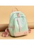 Kadınlar Için Kontrast Renk Sırt Çantası Genç Su Geçirmez Oxford Seyahat Sırt Çantası Kızlar Koyun Bolsa Renk: Açık Yeşil (Yurt Dışından) 1