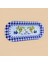 Home 2'li Oval Sunumluk Dolce Vita Tepsi - Mavi 4