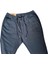 Lacivert Dokuma Pamuklu Jogging Fit Erkek Pantolon 2