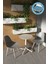 Tilia Plastik Bahçe Balkon Bistro Seti Katlanır Masa 60*60 cm 1