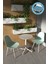 Tilia Plastik Bahçe Balkon Bistro Seti Katlanır Masa 60*60 cm 1