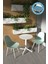 Tilia Plastik Bahçe Balkon Bistro Seti Katlanır Masa 60*60 cm 1