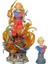 Dragon Ball Cloud Rising Super Three Goku El Kuklası Modeli Süs Heykeli Hediyesi (Yurt Dışından) 2
