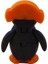 Kulaklıklı Penguen Figür - 3D Sevimli Karakter 3