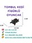 Tombul Kedi Figür - 3D Sevimli Hayvan Oyuncak 1