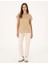 Kadın Bej Regular Fit Tişört 50305768-VR011 4