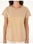 Kadın Bej Regular Fit Tişört 50305768-VR011 6