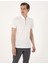 Erkek Ekru Slim Fit Tişört 50302623-VR019 3
