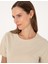 Kadın Kum Regular Fit Basic Tişört 50305766-VR085 2