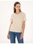 Kadın Kum Regular Fit Basic Tişört 50305766-VR085 3