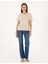 Kadın Kum Regular Fit Basic Tişört 50305766-VR085 4