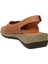 D25YS-2870 Günlük Taba Kadın Sandalet 4