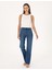 Kadın Mavi Straight Fit Jean Pantolon 50313219-VR036 1