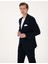 Erkek Lacivert Slim Fit Takım Elbise 50306032-VR033 3
