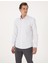 Erkek Gri Kareli Slim Fit Uzun Kollu Gömlek 50307263-VR024 3