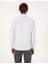 Erkek Gri Kareli Slim Fit Uzun Kollu Gömlek 50307263-VR024 5