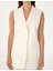 Kadın Ekru Regular Fit Yelek 50299950-VR019 6