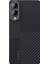 Galaxy S25 Edge Kılıf M-Safe Şarj Özellikli Karbon Fiber Benks Montage Armorair Kevlar Kapak Siyah 1