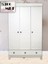 Stella Beyaz %100 Mdf 3 Kapılı Bebek&çocuk Gardırop 1