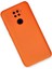 Xiaomi Redmi Note 9 Kılıf Nano Içi Kadife Silikon - Turuncu Inslm 2