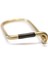 Wilson Keyring Enameled Brass/ Black- Pirinç Anahtarlık Altın-Siyah Paslanmaz Çelik 4