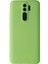 Xiaomi Redmi Note 8 Pro Kılıf First Silikon - Yeşil Inslm 1