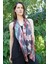 %100 Ipek Batik Boyama Fular 40X165 cm - Karma Batik 1