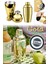 Paslanmaz Çelik Kokteyl Karıştırıcı 350ml, Şık ve Dayanıklı, Gold Renkli 1