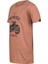 Aja Çocuk Baskılı T-Shirt Kahve 212 2