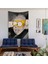 Albert Einstein / Homer Simpson Duvar Örtüsü - 100 cm x 135 cm 3