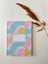 Atakids Lizy Karton Kapak Renkli Sayfalı Çizgili Defter – 128 Sayfa / 21X15 cm 1