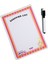 Yaz Sil Timeless Pembe Shopping List Manyetik Buzdolabı Planlayıcı Buzdolabı Notluk Magnet Notluk 4