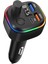 Araç Bluetooth 5.1 Fm Transmitter Cihazı Araba Müzik Mp3 Çalar Oto Çakmaklık 30w Hızlı Şarj Aleti 1