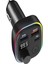 Araç Bluetooth 5.1 Fm Transmitter Cihazı Araba Müzik Mp3 Çalar Oto Çakmaklık 30w Hızlı Şarj Aleti 2