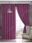 Mor Blackout, Işık Geçirmez Karartma Güneşlik, Pilesiz (Tek Kanat Fon Perde) 1