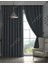 Gri Blackout, Işık Geçirmez Karartma Güneşlik, Pilesiz (Tek Kanat Fon Perde) 1