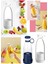2'li Mini Elektrikli USB Meyve Sıkacağı ve Şişe Blender Seti, pratik ve taşınabilir kullanım 5